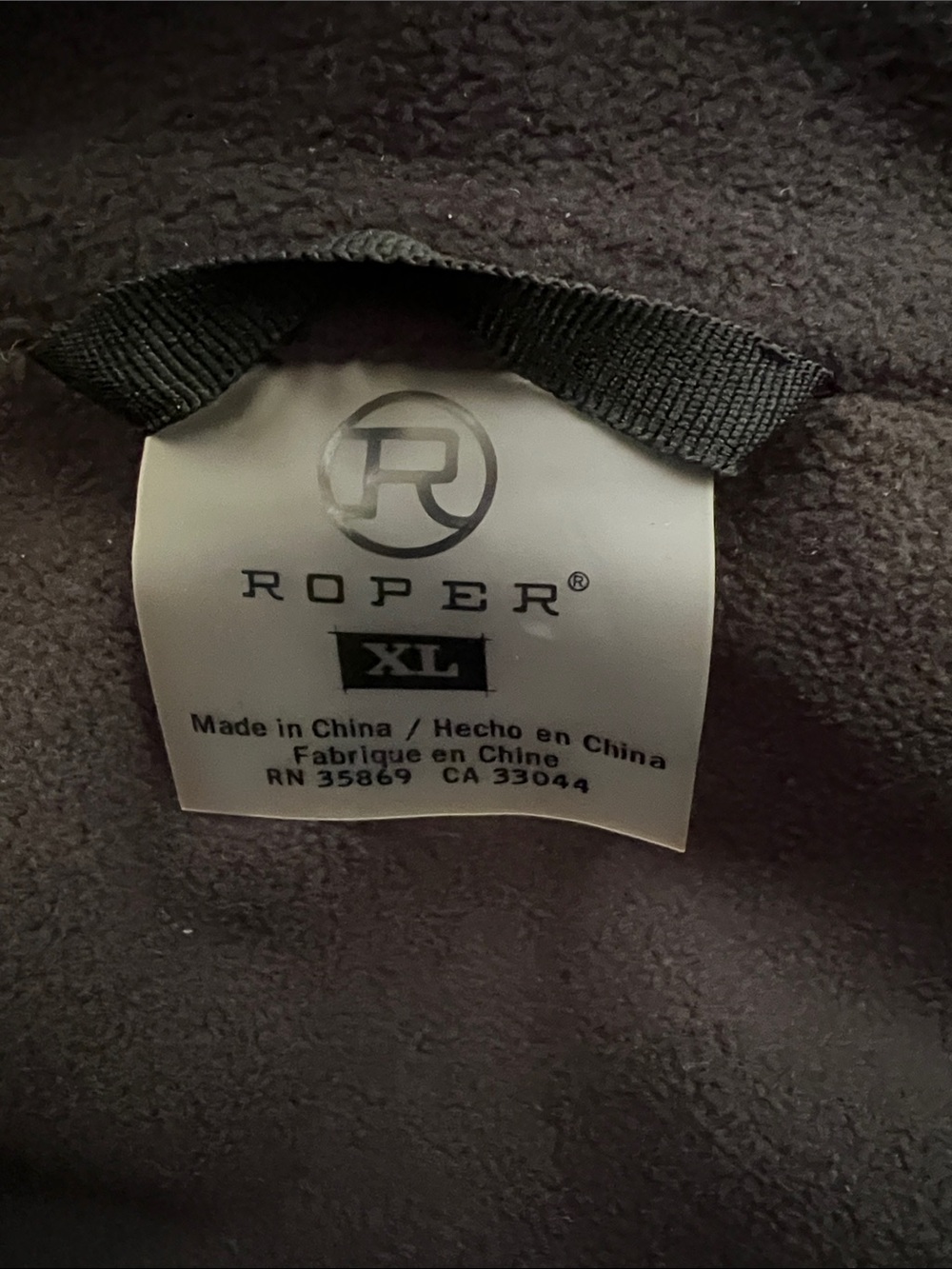 🌟NWT🌟 Roper Mens Black Aztec Softshell Jacket - Picture 9 of 13